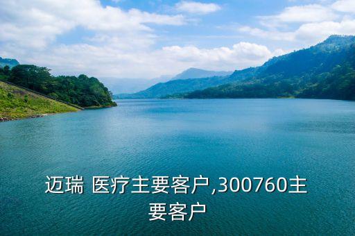 邁瑞 醫(yī)療主要客戶(hù),300760主要客戶(hù)