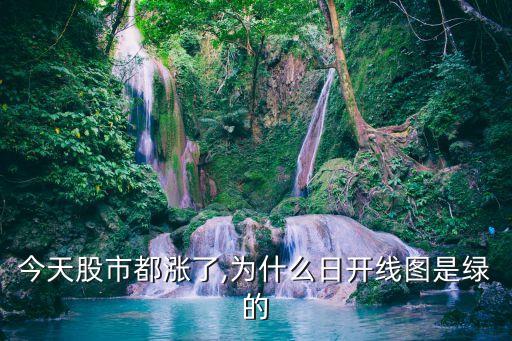 今天股市都漲了,為什么日開(kāi)線圖是綠的