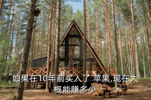 如果在10年前買(mǎi)入了 蘋(píng)果,現(xiàn)在大概能賺多少