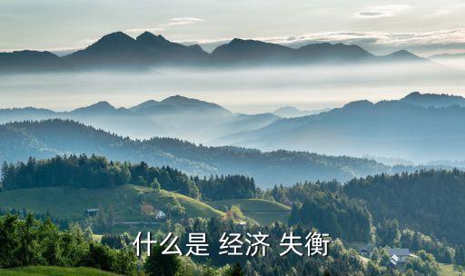 什么是 經(jīng)濟(jì) 失衡
