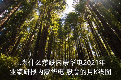 ...為什么爆跌內蒙華電2021年業(yè)績研報內蒙華電 股票的月K線圖