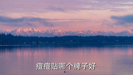 痘痘貼哪個牌子好