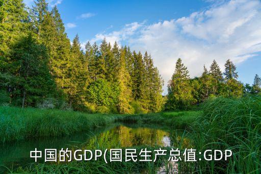 中國的GDP(國民生產總值:GDP