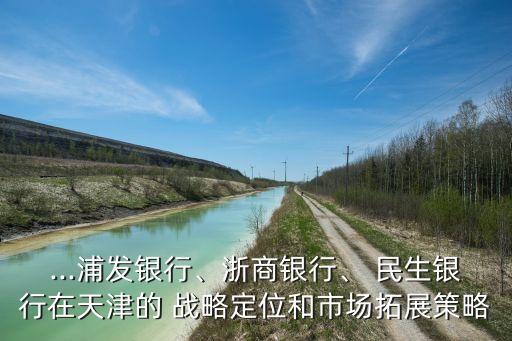 ...浦發(fā)銀行、浙商銀行、 民生銀行在天津的 戰(zhàn)略定位和市場拓展策略