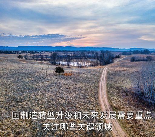 中國制造轉(zhuǎn)型升級和未來發(fā)展需要重點關注哪些關鍵領域