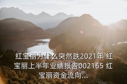  紅寶麗為什么突然跌2021年 紅寶麗上半年業(yè)績報(bào)告002165 紅寶麗資金流向...
