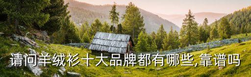 請(qǐng)問(wèn)羊絨衫十大品牌都有哪些,靠譜嗎