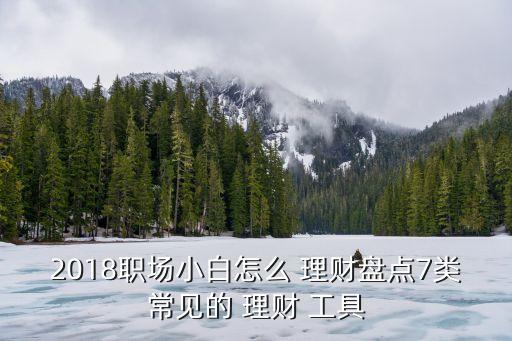2018職場(chǎng)小白怎么 理財(cái)盤(pán)點(diǎn)7類常見(jiàn)的 理財(cái) 工具
