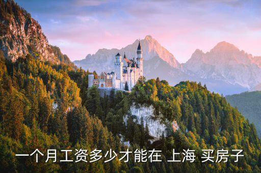 在上海買(mǎi)房年薪需要多少,年薪60萬(wàn)能在上海買(mǎi)房嗎