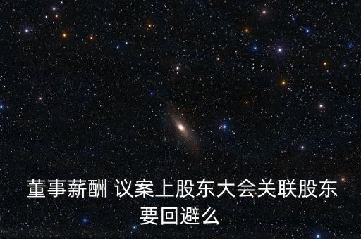 上市公司內部董事議案