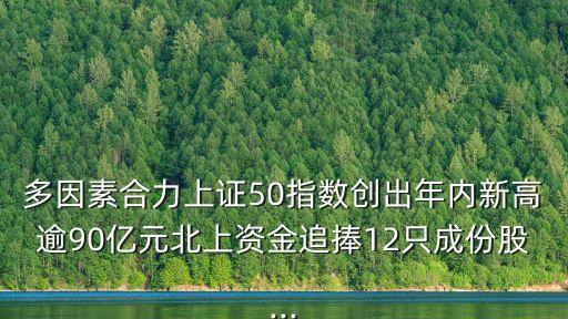 多因素合力上證50指數創(chuàng)出年內新高逾90億元北上資金追捧12只成份股...