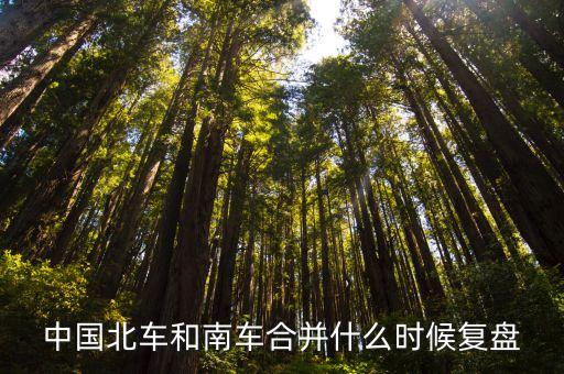 中國(guó)北車和南車合并什么時(shí)候復(fù)盤