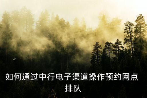 中國(guó)銀行排隊(duì)取號(hào)等級(jí)