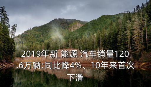 2019年新 能源 汽車銷量120.6萬(wàn)輛:同比降4%、10年來(lái)首次下滑