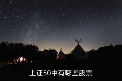 上證50中有哪些股票