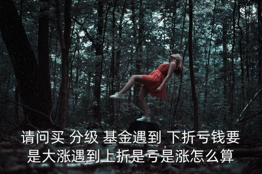 請問買 分級 基金遇到 下折虧錢要是大漲遇到上折是虧是漲怎么算
