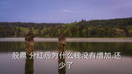  股票 分紅后為什么錢(qián)沒(méi)有增加,還少了