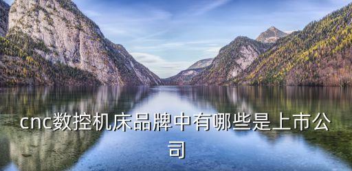 cnc數(shù)控機床品牌中有哪些是上市公司