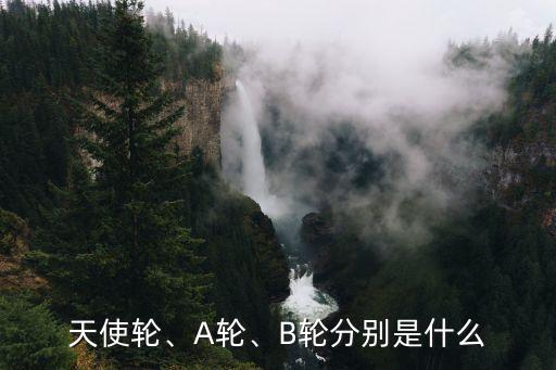 天使輪、A輪、B輪分別是什么
