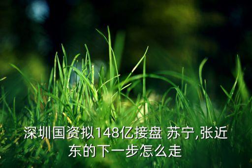 深圳國(guó)資擬148億接盤 蘇寧,張近東的下一步怎么走