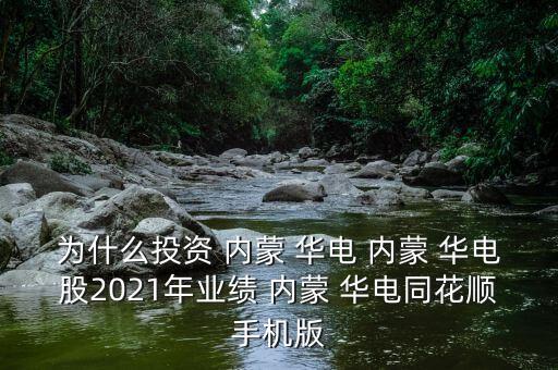 內蒙華電定向增發(fā)投資價值分析報告