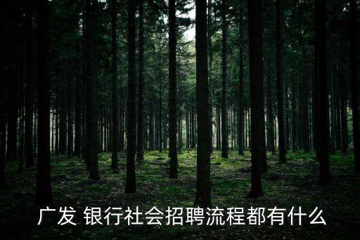 廣發(fā)銀行網申指導