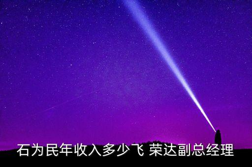 石為民年收入多少飛 榮達副總經理