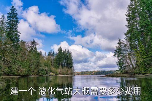建一個 液化氣站大概需要多少費(fèi)用