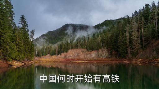 中國(guó)何時(shí)開(kāi)始有高鐵