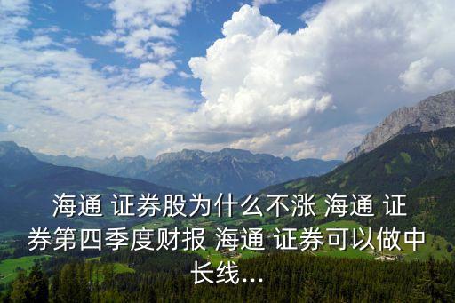 海通國(guó)際證券集團(tuán)有限公司年報(bào)