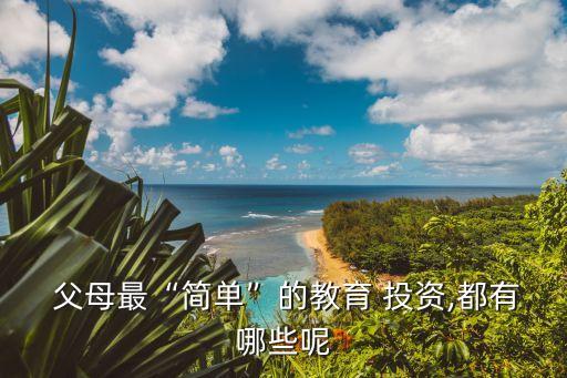 父母投資概念的操作化