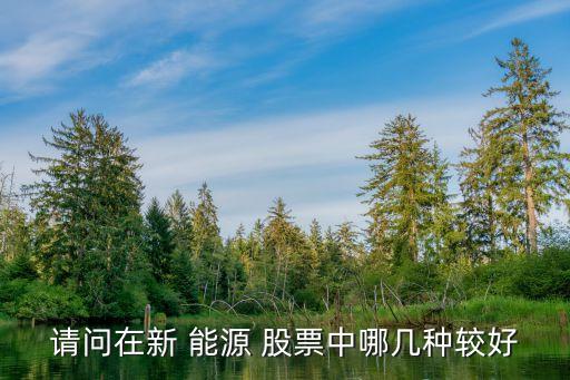 請(qǐng)問在新 能源 股票中哪幾種較好